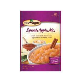 Mrs. Wages W800-J4425 Spiced Apple Mix Sauce, 5 oz Pouch