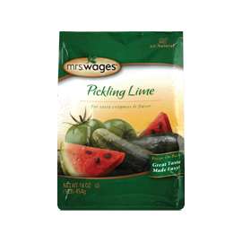 Mrs. Wages W502-D3425 Pickling Lime Mix, 16 oz Bag