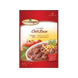 Mrs. Wages W537-J4425 Canning Chili Mix, 5 oz Pouch