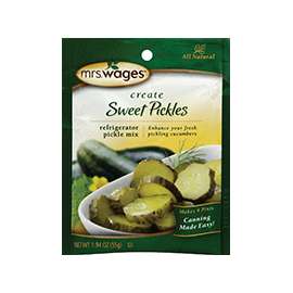 Mrs. Wages W628-DG425 Sweet Pickle Mix, 1.94 oz Pouch