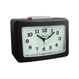 Westclox 47550 Loud Bell Alarm Clock, AA Battery