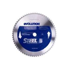 evolution 10BLADEST Circular Saw Blade, 10 in Dia, Carbide Cutting Edge, 1 in Arbor, Carbide