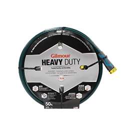 Gilmour 864501-1001 Garden Hose, 50 ft L, Vinyl