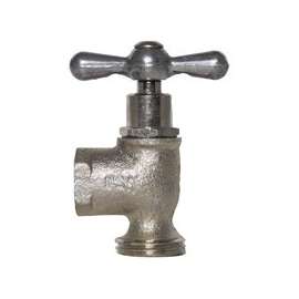 Arrowhead Brass 249LF Heavy-Duty Washing Machine Valve, 1/2 in FIP x 3/4 in Male Hose Connection, Red Brass Alloy, Satin