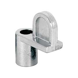 Make-2-Fit PL 7737 Window Screen Clip with Screw, Alloy, Silver