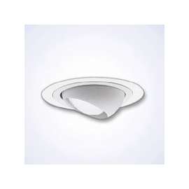 Halo 998P Recessed Light Trim, Aluminum, White