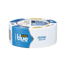 ScotchBlue 2090-48TP6, Original Multi-Surface Painter's Tape, 60 yd L, 1.88 in W, 5 mil Thick, Medium Adhesive, Blue