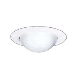 Halo 172PS Recessed Light Trim, Polymer, White