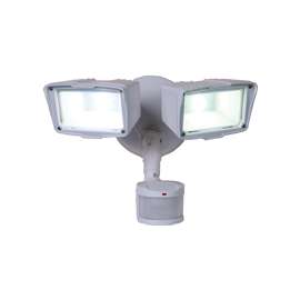 Eaton Lighting ALL-PRO MST18920LW Flood Light with Motion Sensor, LED Lamp, 31.1 W, 120 V, 2200 Lumens