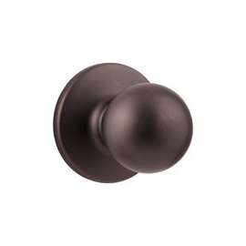 Kwikset 200P 11P RCAL RCS Door Knob, 2-1/4 in Strike, 1-3/8 to 1-3/4 in Thick Door, Venetian Bronze