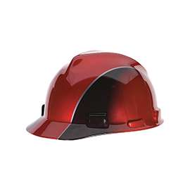 MSA SWX00194 Hard Hat Rally Cap, Red