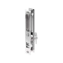 Prime-Line C 1076 Handle Set, 1-1/4 in Thick Door, Aluminum, Chrome