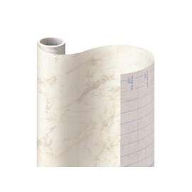 Con-Tact 09F-C9823-12 Multi-Purpose Contact Paper, 9 ft L, 18 in W, Paper, Beige Marble