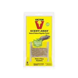 Victor Natural Rodent Repeller, 2-3/4 in L x 5 in W x 8.88 in H