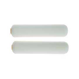 Linzer MR200-2-6 Paint Roller Cover, 1/4 in Thick Nap, Foam Cover, White