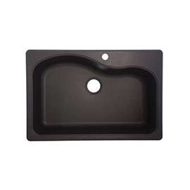 FRANKE Gravity Series SGR3322-1 Kitchen Sink, Top Mounting, Granite