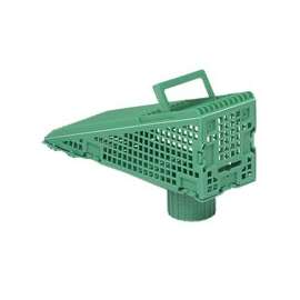 Frost King W103/12 Wedge Downspout Screen, Plastic, Green