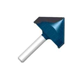 Bosch 85219MC Router Bit, 1/4 in Dia Shank, Carbide