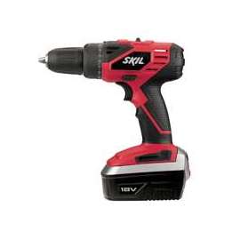 SKIL 2888-03 Drill/Driver, 18 V Battery, Nickel-Cadmium Battery, 1/2 in Chuck