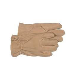 Boss 4052L Gunn Cut Driver Gloves, L, Pigskin Leather, Tan