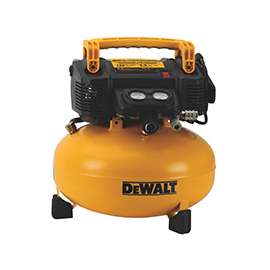DeWALT DWFP55126 Heavy-Duty Compressor, 6 gal Tank, 120 V, Steel