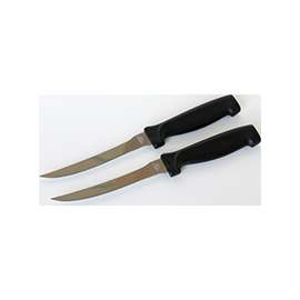 Chef Craft 20885 Vegetable Knife Set, Stainless Steel Blade, Black Handle
