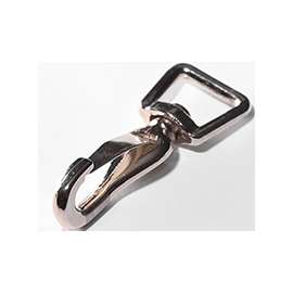 BARON 435-5/8 Spring Snap, 30 lb Weight Capacity, Steel, Nickel