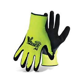 Boss 8412L Breathable, High-Vis Gloves, L, Black