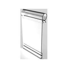 Southern Imperial Data-Trax RCH-350-275 Large Label Holder, 3 in, Plastic, Clear