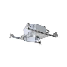 Halo H27T Recessed Housing, 6-1/2 in Ceiling Opening, Recessed Mounting, Steel, White