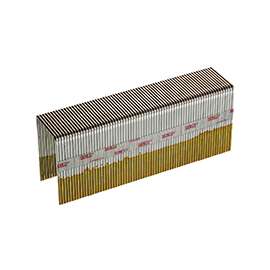 SENCO P12BAB Wire Staple, 7/8 in L Leg, 1 in W Crown, 16 ga, Galvanized Steel