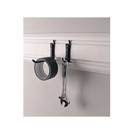 GLADIATOR GAWAJL8PPH J and L Hook, 5 lb Weight Capacity, Wall Mounting, Steel