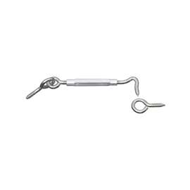 National Hardware 2180BC Series N222-059 Gate Hook, Aluminum/Steel, Zinc, 1 Box