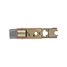 Kwikset 81846-001 6-Way, Adjustable Dead Latch Core, Steel, Antique Brass