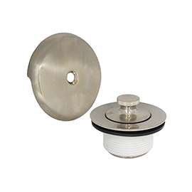 Danco 89239 Tub Drain Trim Kit, Brass, Brushed Nickel