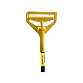Simple Spaces Heavy Duty Janitoral Mop Handle, 54 In Handle, Metal, Resin Cap