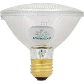 SYLVANIA 16129 Halogen Reflector Lamp, 60 W, PAR30, Medium E26