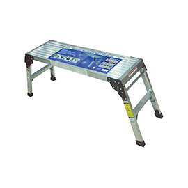 Speedway 53502 Platform Ladder, 225 lb Weight Capacity, Aluminum