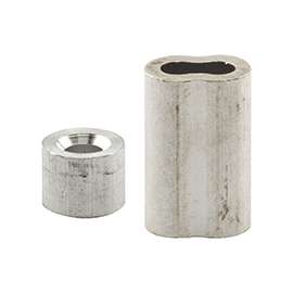 Prime-Line GD 12153 Cable Ferrule and Stop, Aluminum