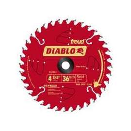 Diablo D0436X Circular Saw Blade, 4-3/8 in Dia, Carbide Cutting Edge, 0.787 in Arbor