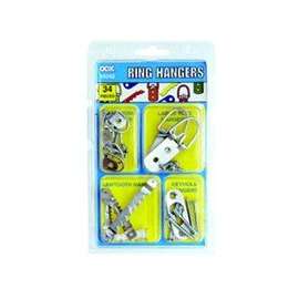 HILLMAN 59242 Picture Hanger Kit, Steel, Zinc