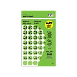 HY-KO 30101 Price Label