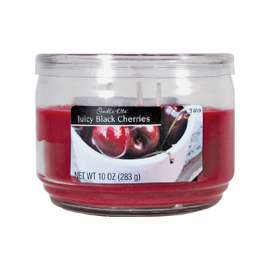 Candle-Lite 1879565 Terrace Jar Scented Candle, Burgundy