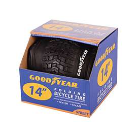 Kent 91051 Folding Bike Tire, Black, For 14-1/2 x 2-1/4 in Rim