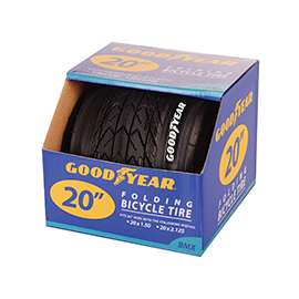 Kent 91055 Folding BMX Tire, Black, For 20 x 1-1/2 to 2-1/8 in Rim