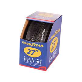 Kent 91063 Folding Road Tire, Black, For 27 x 1-1/4 in Rim