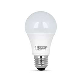 Feit Electric A1100/850/10KLED/2 LED Lamp, 120 V, 11.2 W, Medium E26, A19 Lamp, Daylight Light