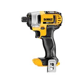 DeWALT DCF885B Impact Driver, 20 V Battery, 1/4 in Drive, Black/Silver/Yellow