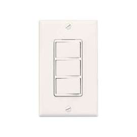 Air King AKS3 Toggle Switch, 120 V, White