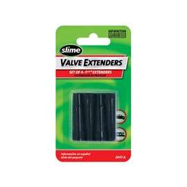 Slime 2047-A Tire Valve Extender, Plastic, For Duallys and Hard-to-Reach Valve Stems, 4